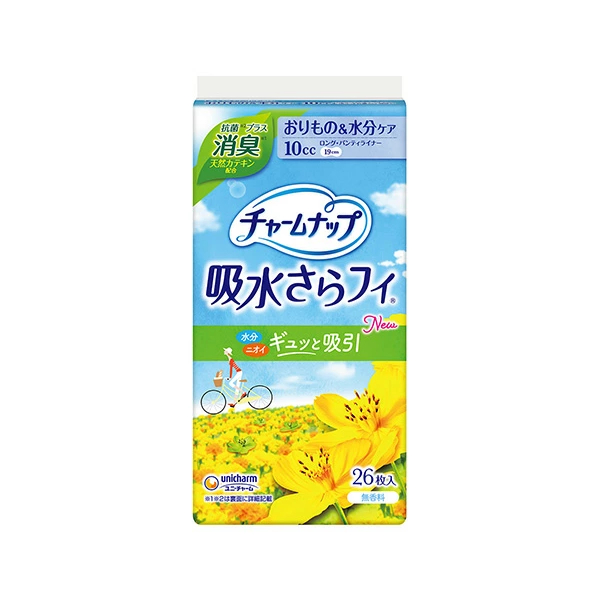 ユニ・チャーム チャームナップ 吸水さらフィ パンティライナー 10cc ロング 19cm(26枚入) 4903111569762 ※24個ロット