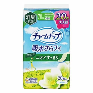ユニ・チャーム チャームナップ 吸水さらフィ長時間快適用消臭タイプ 20枚 4903111342570 ※12個ロット