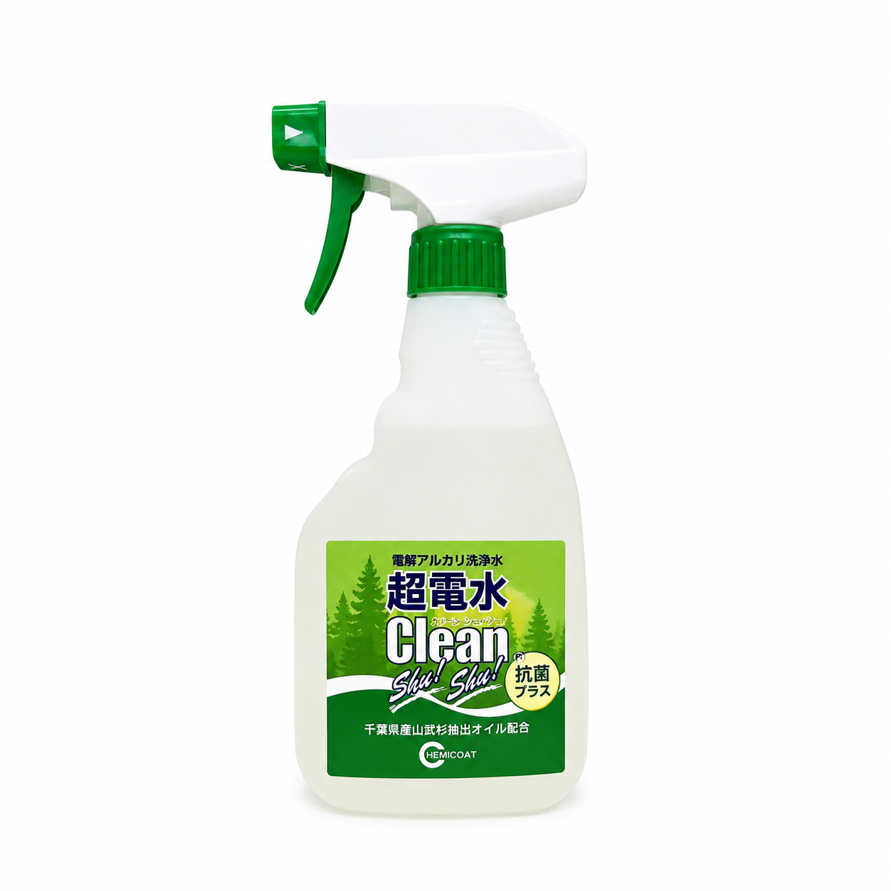 超電水クリーンシ!ュシュ!抗菌プラス 500ml ※必ず売価厳守!! ※7月末頃の納期